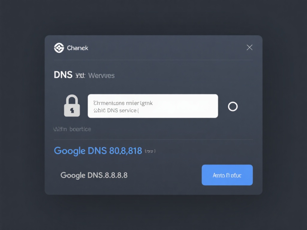 检查DNS设置是否被锁定。如果有异常，可以手动修改