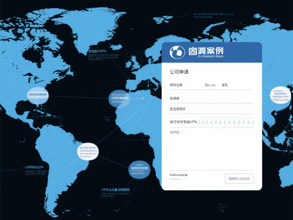 案例：某跨国公司希望在全球分部间实现多点安全连接，
